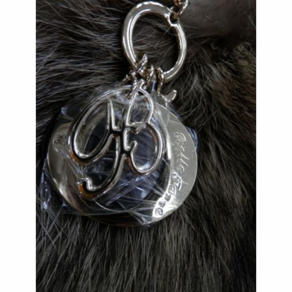 SOLD Belle Fare Raccoon Fur and Leather Purse - Picture 4 of 4